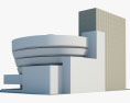 Musée Solomon R. Guggenheim Modèle 3d