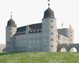 Wewelsburg Modello 3D