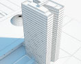 Nationalkongress Brasilien Gebäude 3D-Modell
