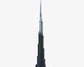 Burj Khalifa 3d model