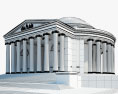 杰斐逊纪念堂 3D模型