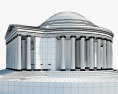 Monumento a Thomas Jefferson Modelo 3D