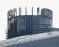 Seat of the European Parliament in Strasbourg 3D模型