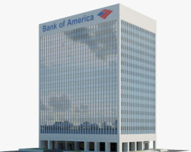 Bank of America Financial Center in Las Vegas 3D-Modell