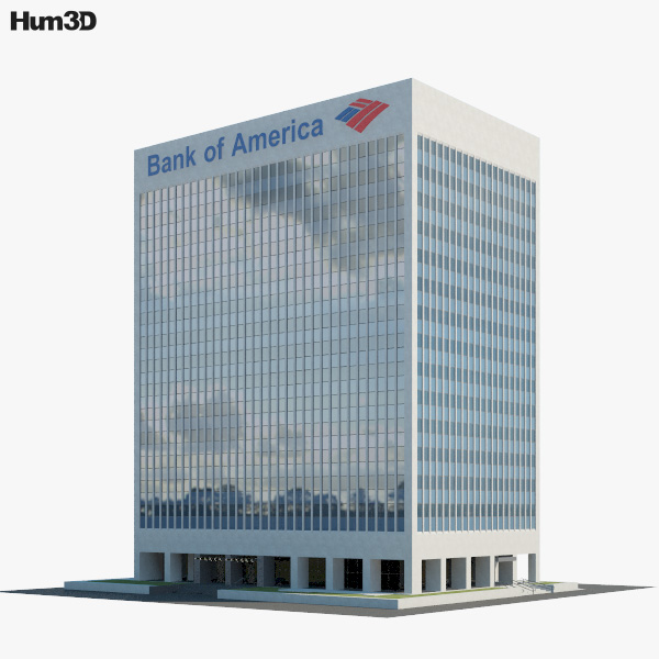Bank of America Financial Center in Las Vegas Modèle 3D