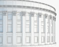Verkhovna Rada of Ukraine building 3D 모델 
