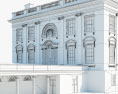 Белый дом 3D модель