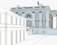 백악관 3D 모델 