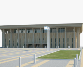 Knesset Building 3D model