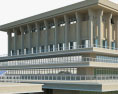 Knesset Gebäude 3D-Modell