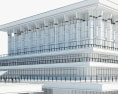 Knesset Building 3d model