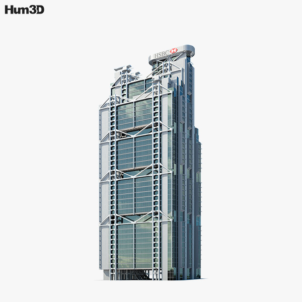 HSBC Main Building Modèle 3D