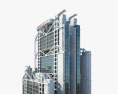 Здание банка HSBC (Гонконг) 3D модель
