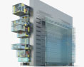 Manchester Civil Justice Centre 3D 모델 
