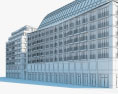 Radisson Blu Hotel Berlin 3d model