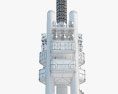 Zizkov Television Tower 3D 모델 