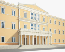 Parlamento ellenico Edificio Modello 3D