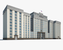 Здание Госдумы 3D модель