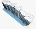 Здание Госдумы 3D модель