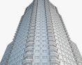 Torre de Madrid 3D 모델 