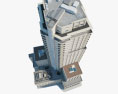 Torre de Madrid 3D 모델 