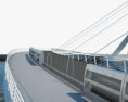 Gateshead Millennium Bridge 3d model