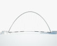 Gateshead Millennium Bridge 3d model