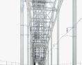 Rostov Lift Bridge 3d model