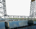 Rostov Lift Bridge 3d model