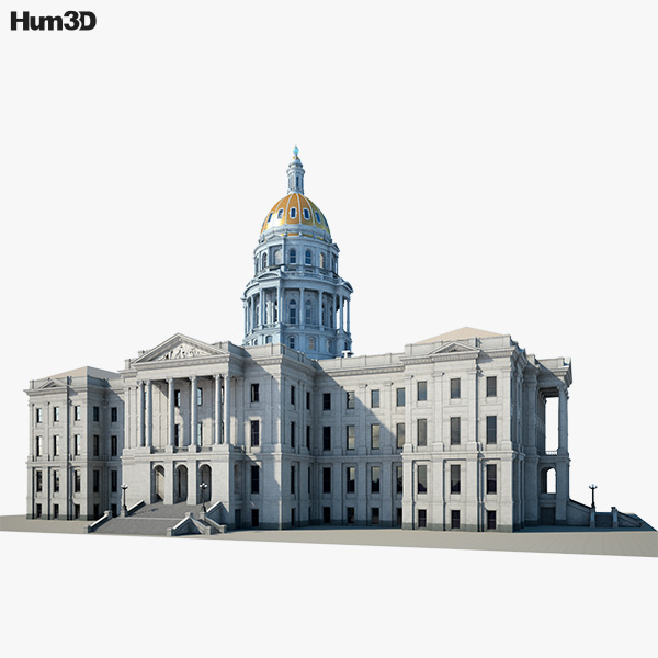 Colorado State Capitol 3D model