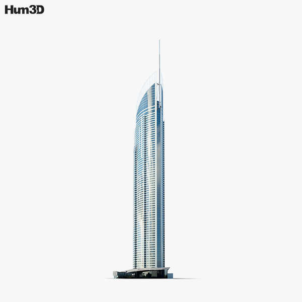 Q1 tower Modèle 3D
