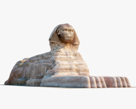 Great Sphinx of Giza 3D model