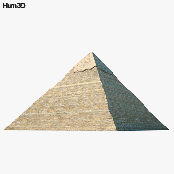 Pyramid of Khafre 3D model