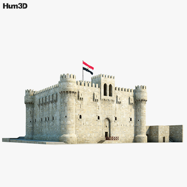 Citadelle de Qaitbay Modèle 3D