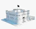 カーイト・ベイの要塞 3Dモデル