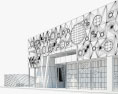 The House of Music in Aalborg 3d model