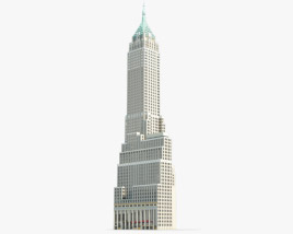 40 Wall Street Trump Building 3D model
