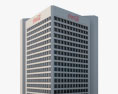 Coca-cola edificio sede Modelo 3D