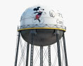 월트 디즈니 스튜디오 워터 타워 3D 모델 