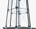 월트 디즈니 스튜디오 워터 타워 3D 모델 