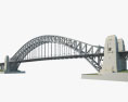 Харбор-Бридж Сидней 3D модель