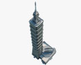 Taipei 101 Modello 3D