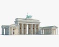 Бранденбургские ворота 3D модель