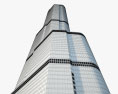 Міжнародний готель і вежа Трампа 3D модель