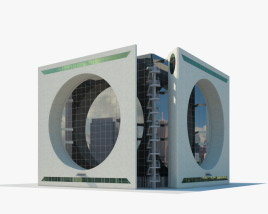 Calakmul Corporate Building Mexico 3D model
