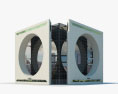 Calakmul Corporate Building Mexico 3D модель