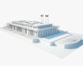 John F. Kennedy Center for the Performing Arts 3D-Modell