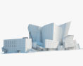 Walt Disney Concert Hall Modello 3D