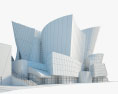 Walt Disney Concert Hall Modello 3D