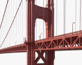 Ponte Golden Gate Modelo 3d